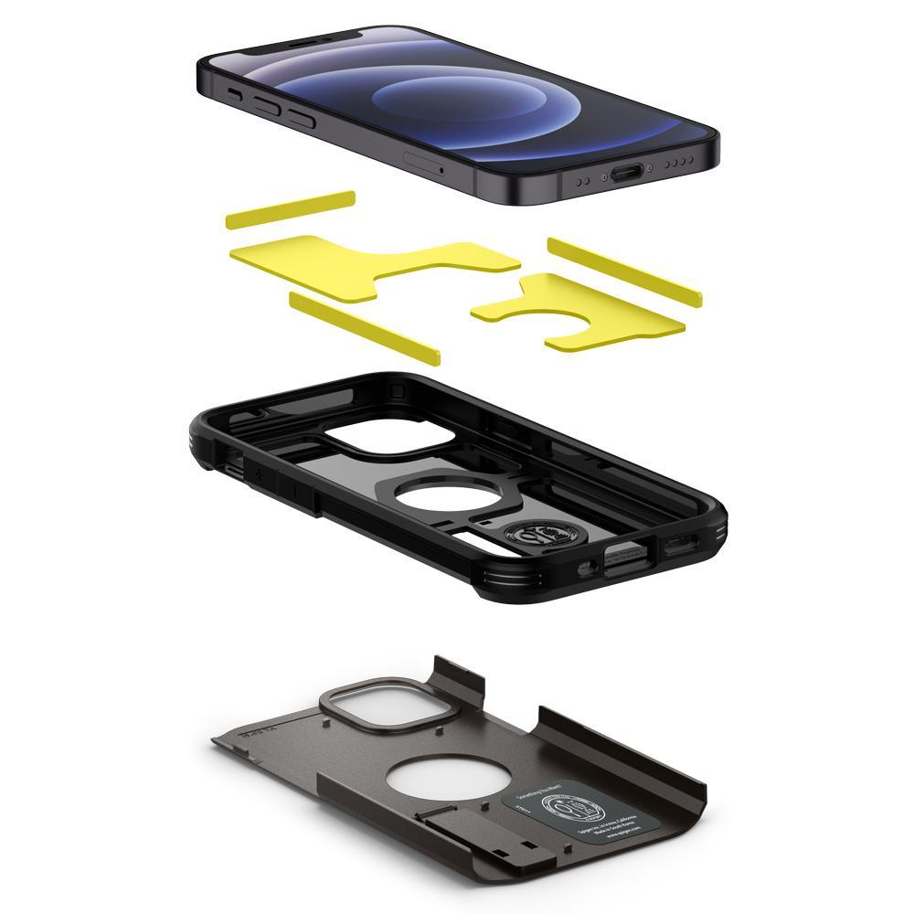 Coque Tough Armor iPhone 12 Mini Gunmetal