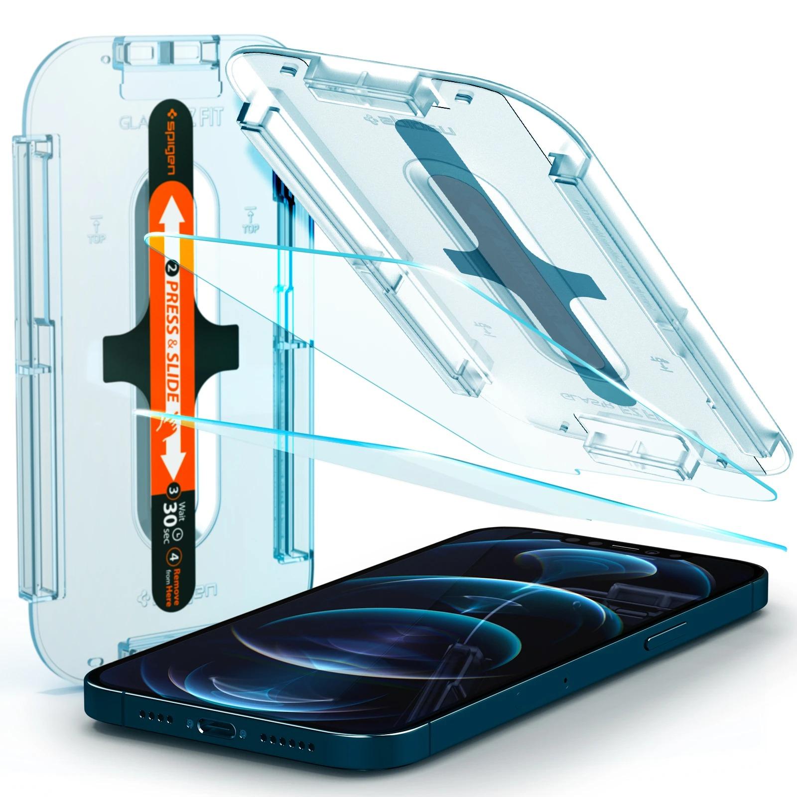 Screen Protector GLAS.tR EZ Fit (2 pièces) iPhone 12 Pro Max