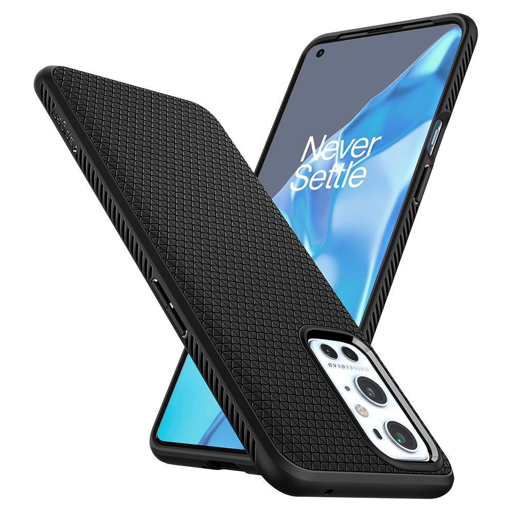 Coque Liquid Air OnePlus 9 Pro Black