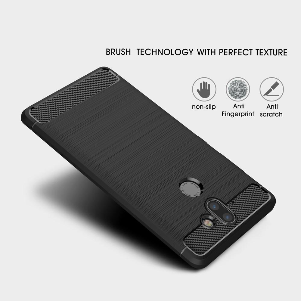 Coque Brushed TPU Case Nokia 8 Sirocco Black