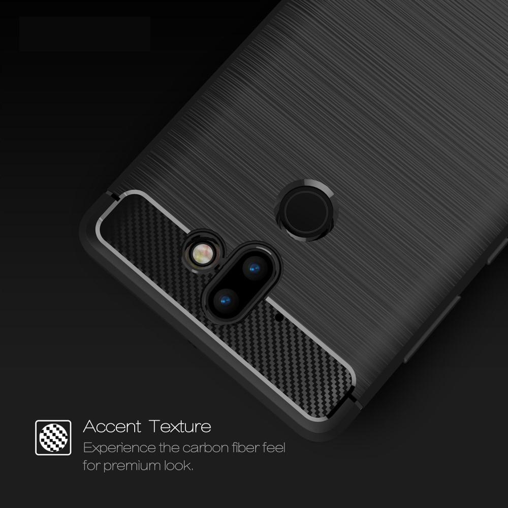 Coque Brushed TPU Case Nokia 8 Sirocco Black