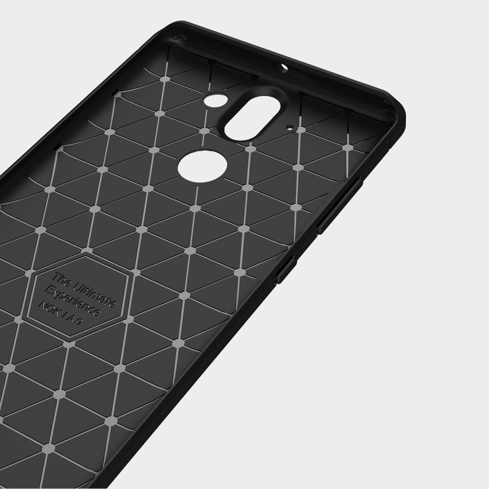 Coque Brushed TPU Case Nokia 8 Sirocco Black