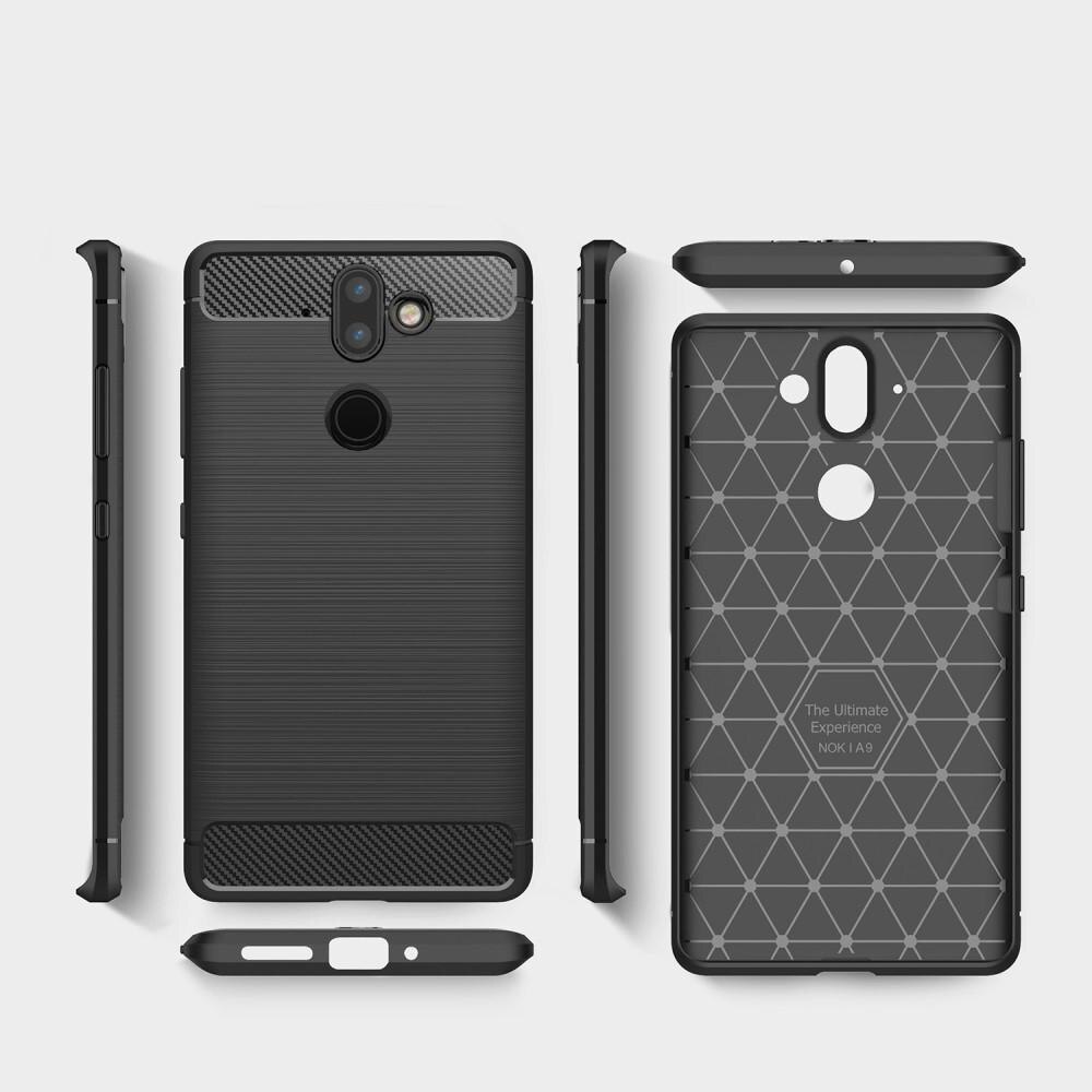 Coque Brushed TPU Case Nokia 8 Sirocco Black