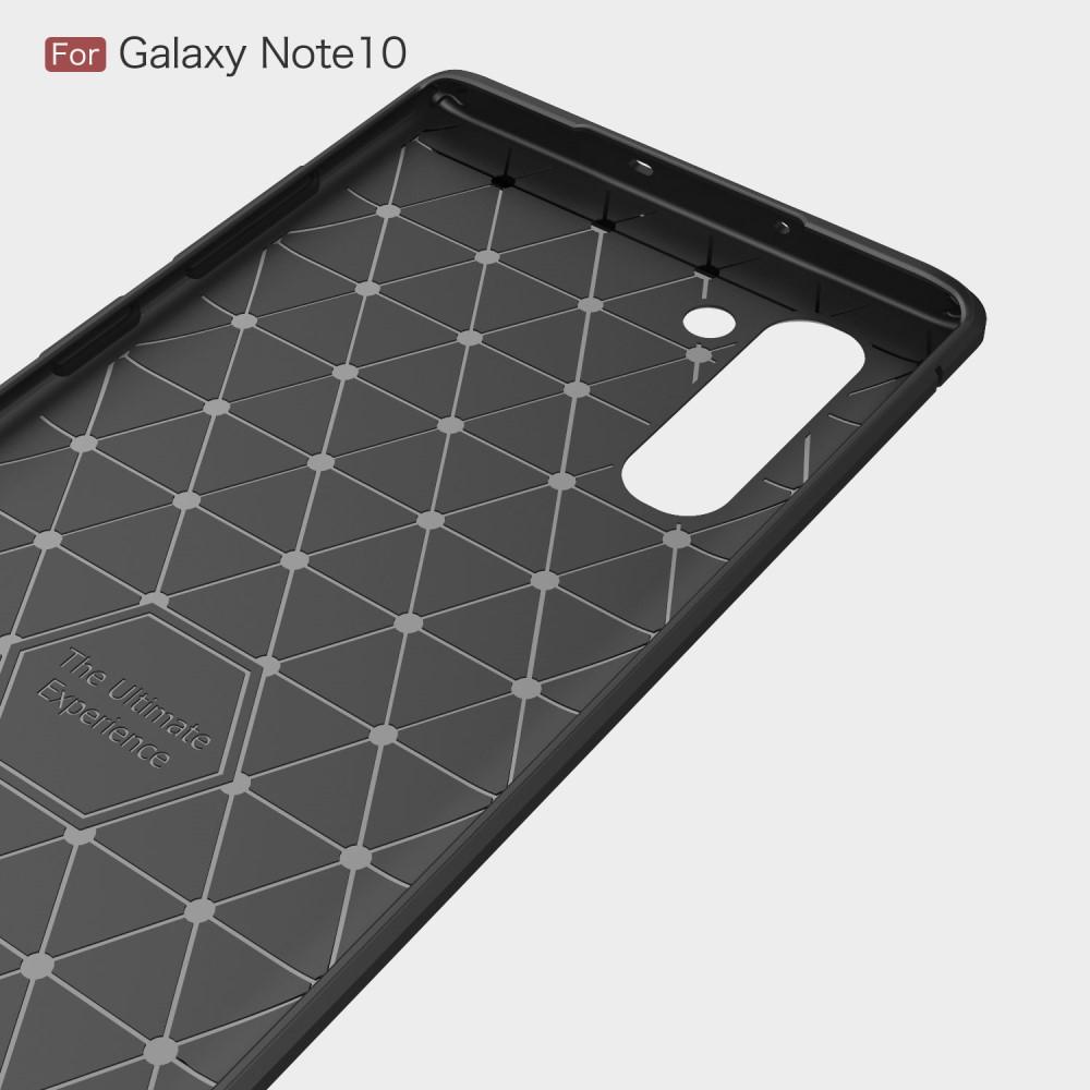 Coque Brushed TPU Case Samsung Galaxy Note 10 Black