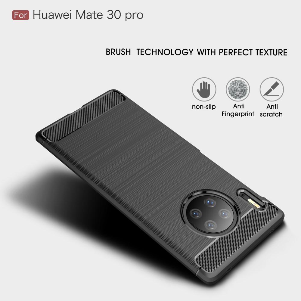 Coque Brushed TPU Case Huawei Mate 30 Pro Black