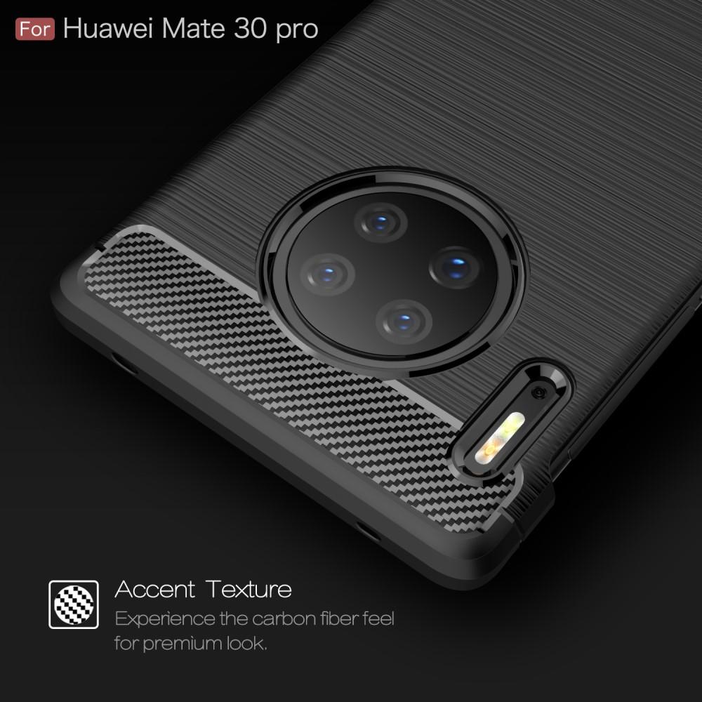 Coque Brushed TPU Case Huawei Mate 30 Pro Black