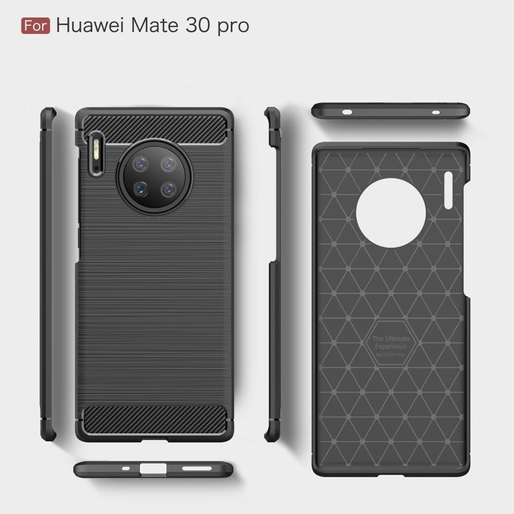 Coque Brushed TPU Case Huawei Mate 30 Pro Black