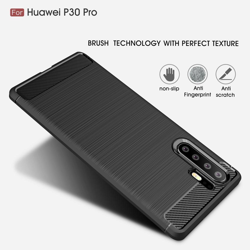 Coque Brushed TPU Case Huawei P30 Pro Black