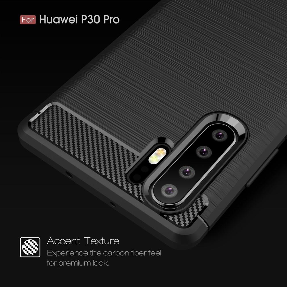 Coque Brushed TPU Case Huawei P30 Pro Black