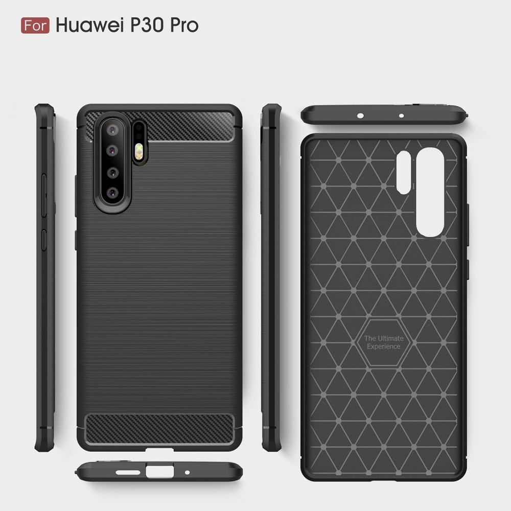 Coque Brushed TPU Case Huawei P30 Pro Black