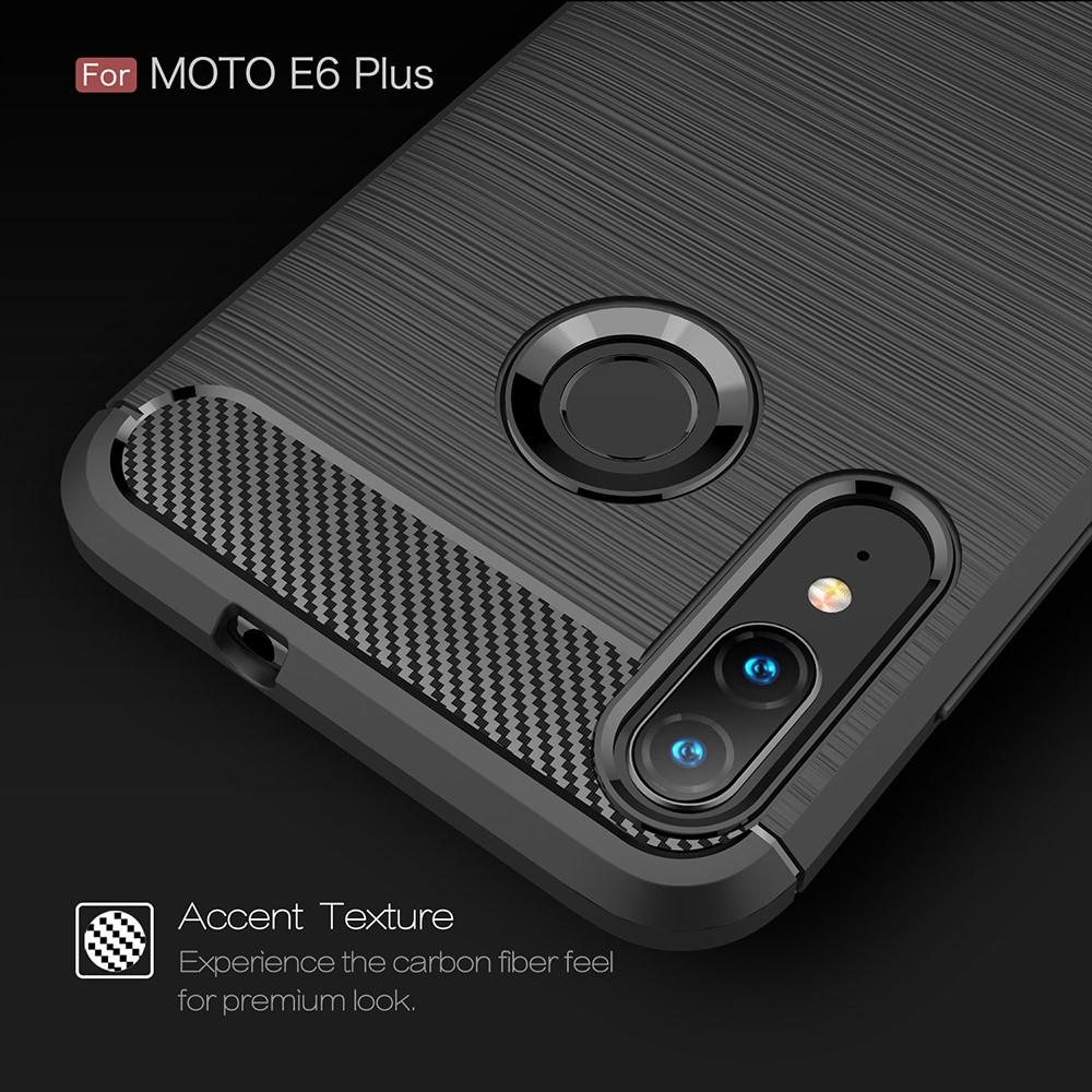 Coque TPU Brushed Motorola Moto E6 Plus, [FÄRG}