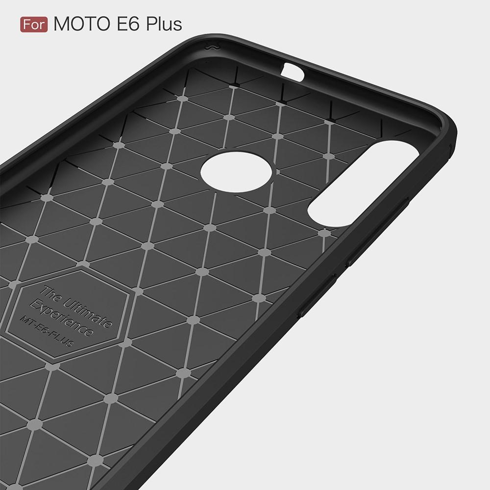 Coque Brushed TPU Case Motorola Moto E6 Plus Black