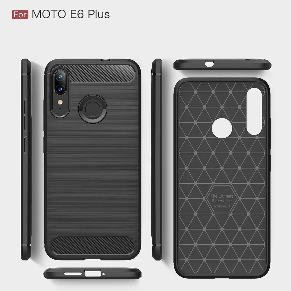 Coque TPU Brushed Motorola Moto E6 Plus, [FÄRG}