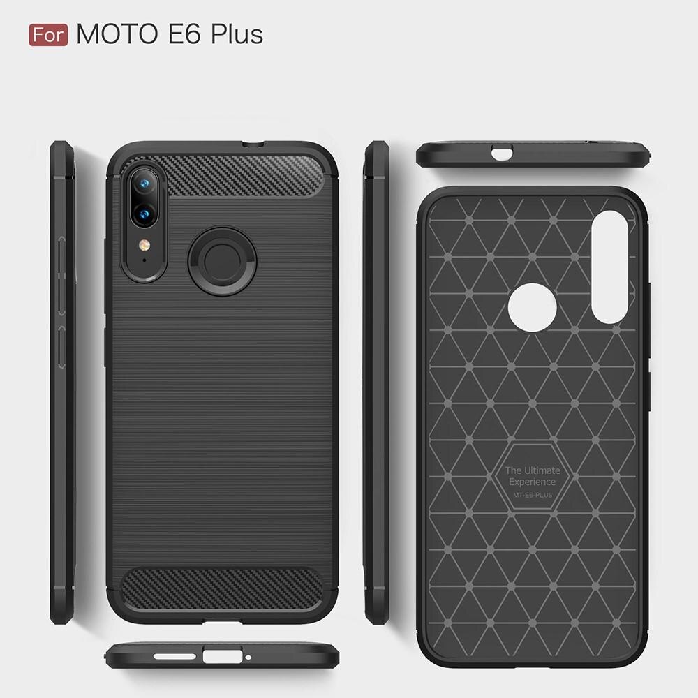 Coque Brushed TPU Case Motorola Moto E6 Plus Black