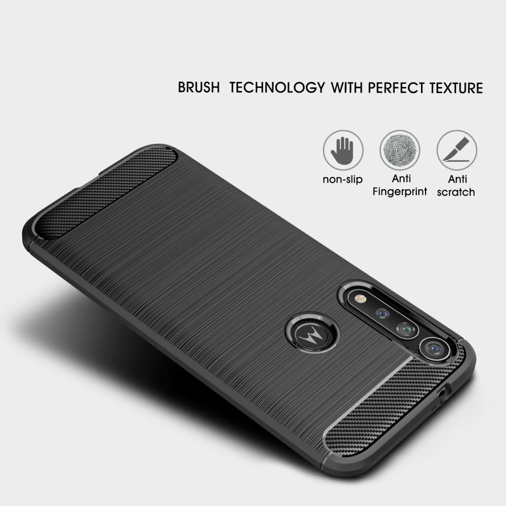 Coque Brushed TPU Case Motorola Moto G8 Plus Black