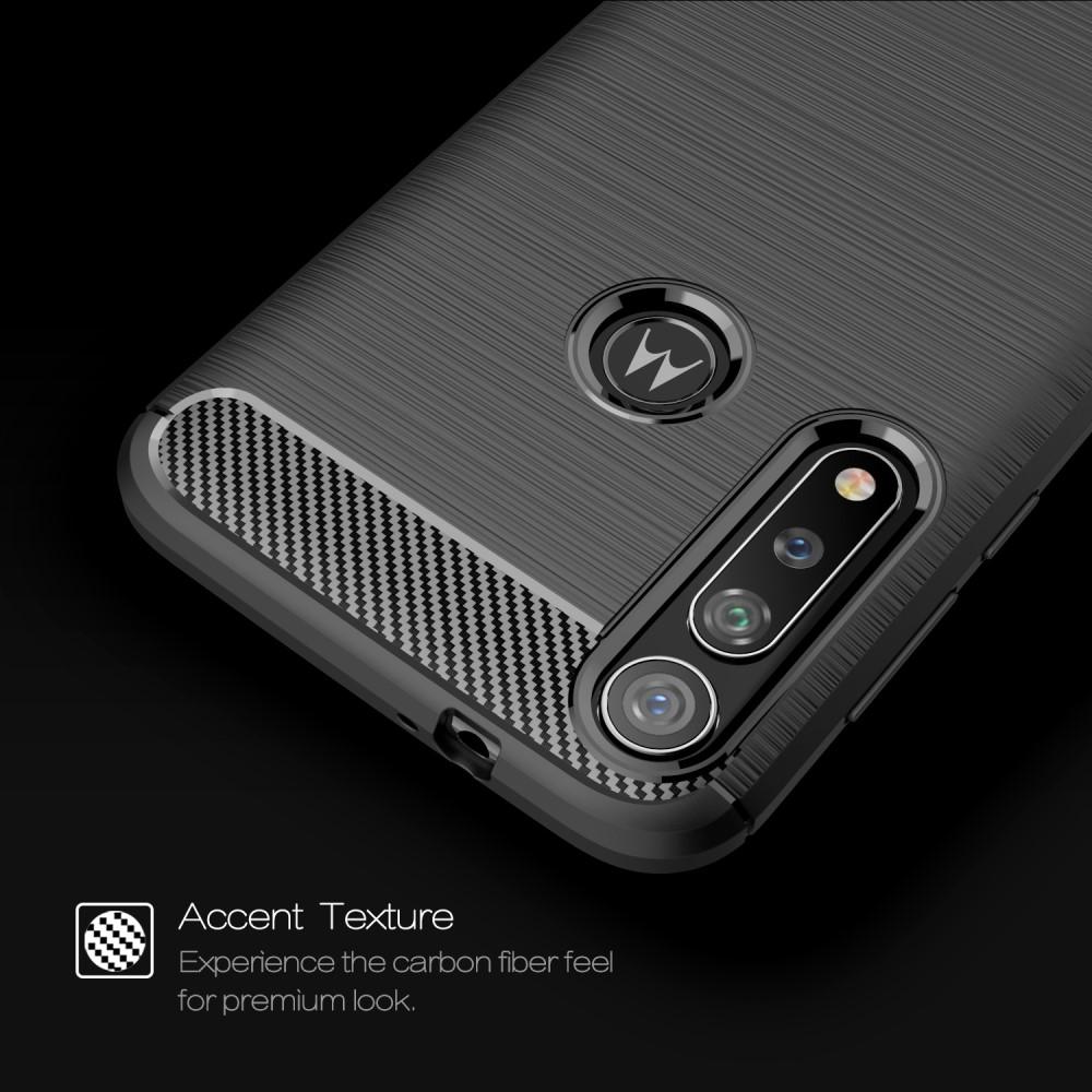 Coque Brushed TPU Case Motorola Moto G8 Plus Black