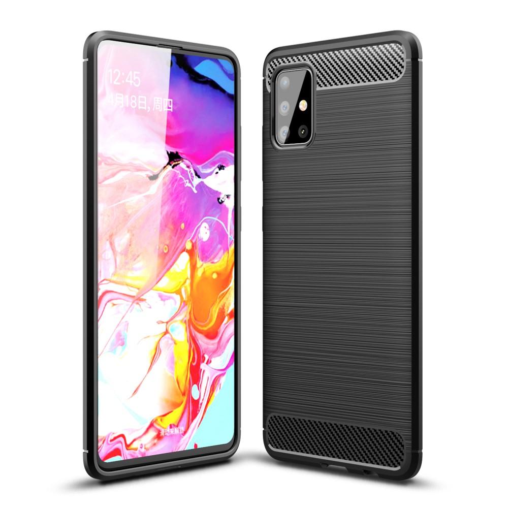 Coque Brushed TPU Case Samsung Galaxy A51 Black