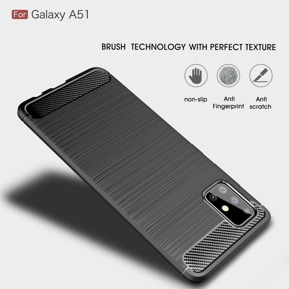 Coque Brushed TPU Case Samsung Galaxy A51 Black