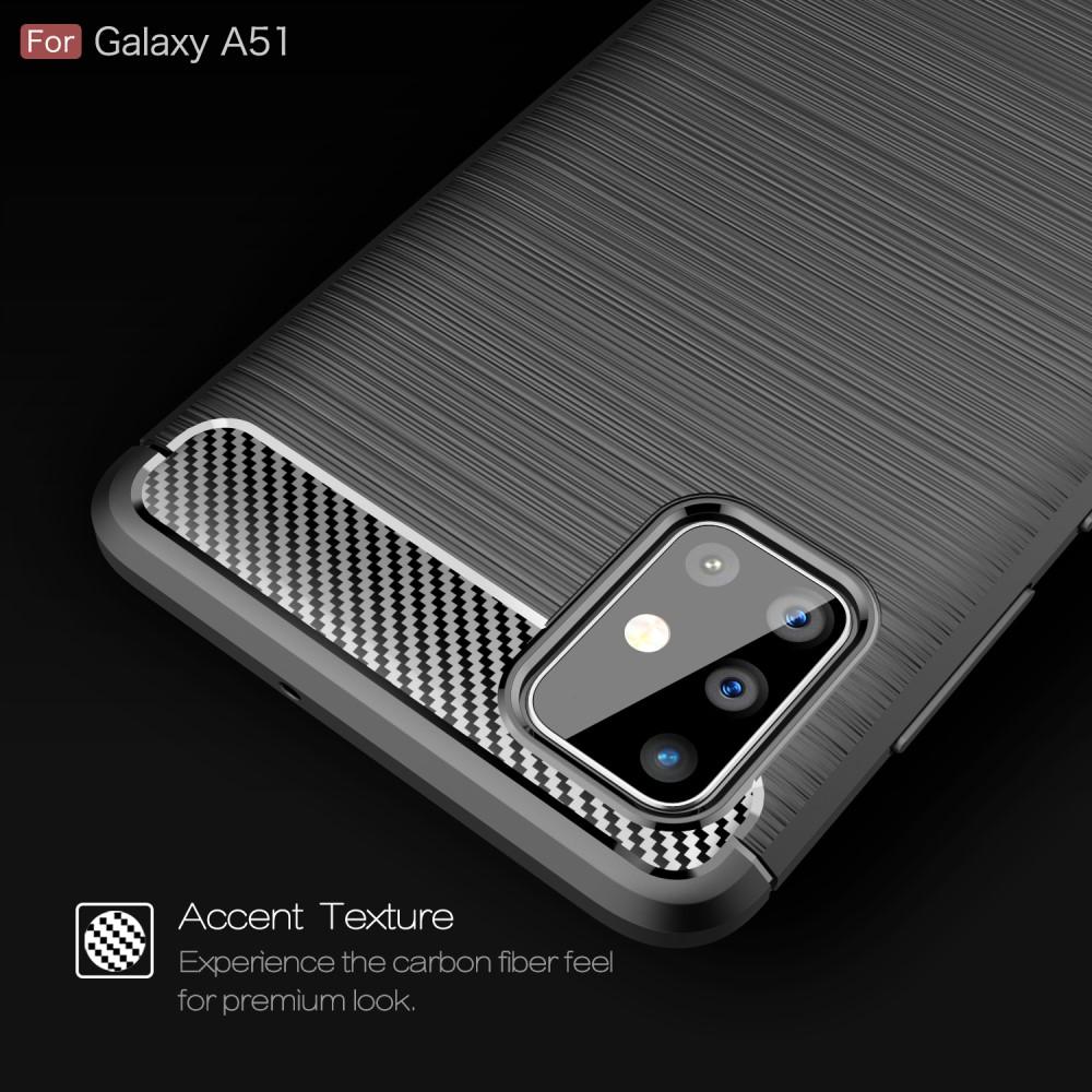 Coque Brushed TPU Case Samsung Galaxy A51 Black