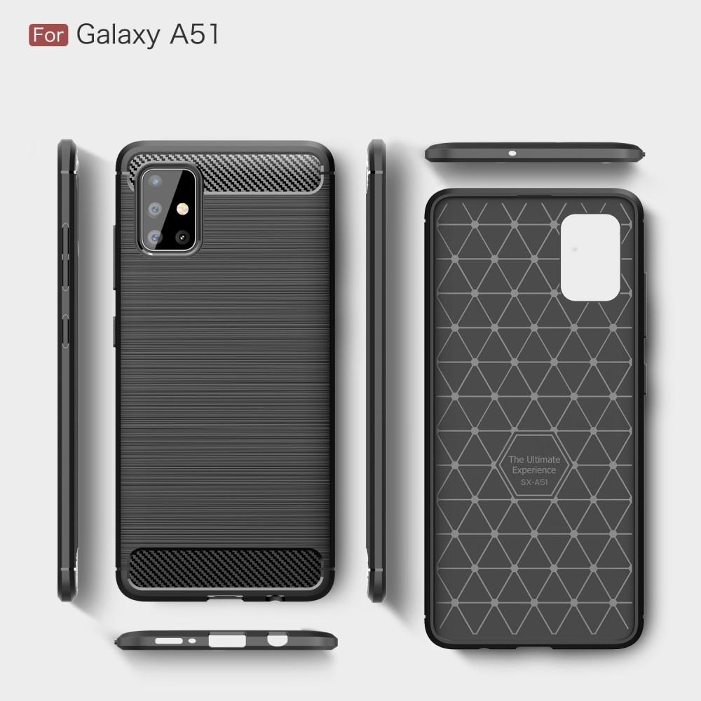 Coque Brushed TPU Case Samsung Galaxy A51 Black
