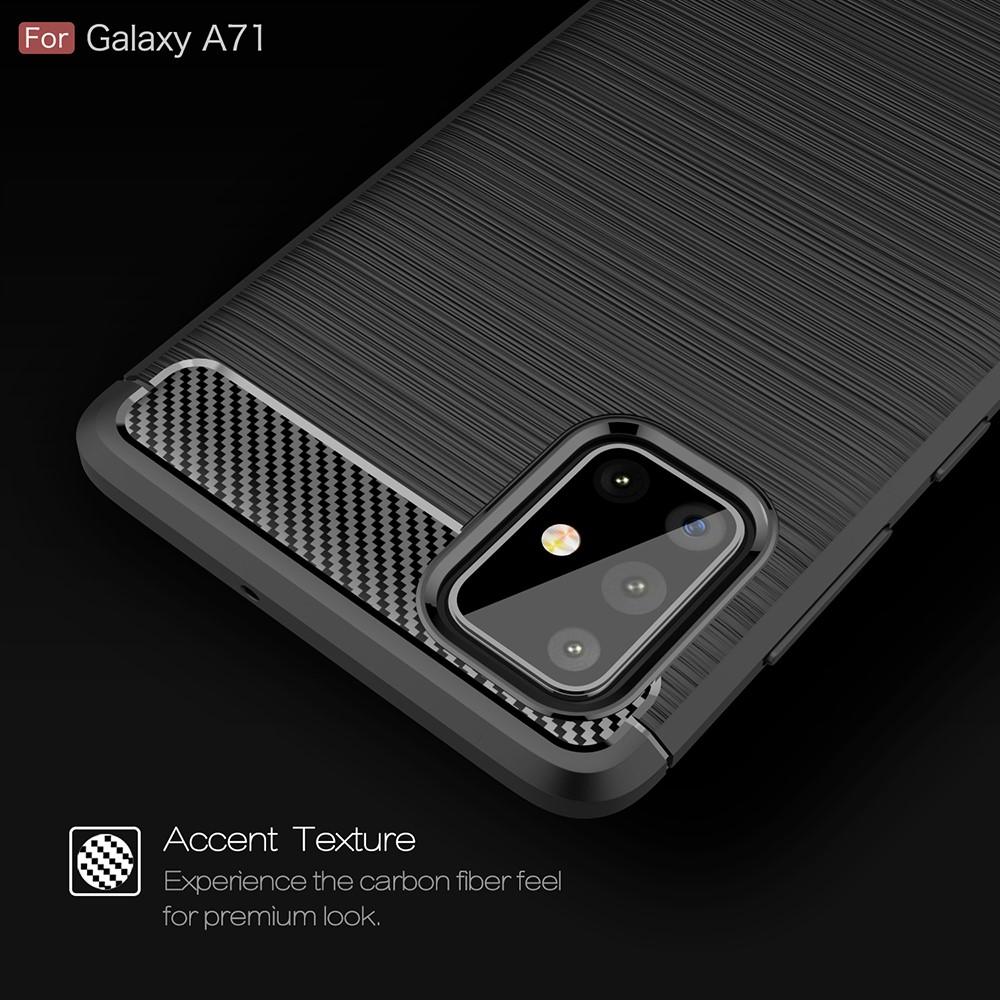 Coque TPU Brushed Samsung Galaxy A71, [FÄRG}