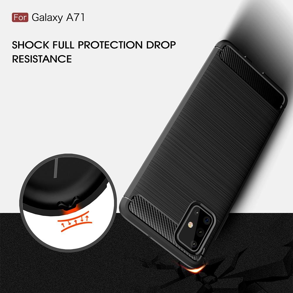 Coque TPU Brushed Samsung Galaxy A71, [FÄRG}