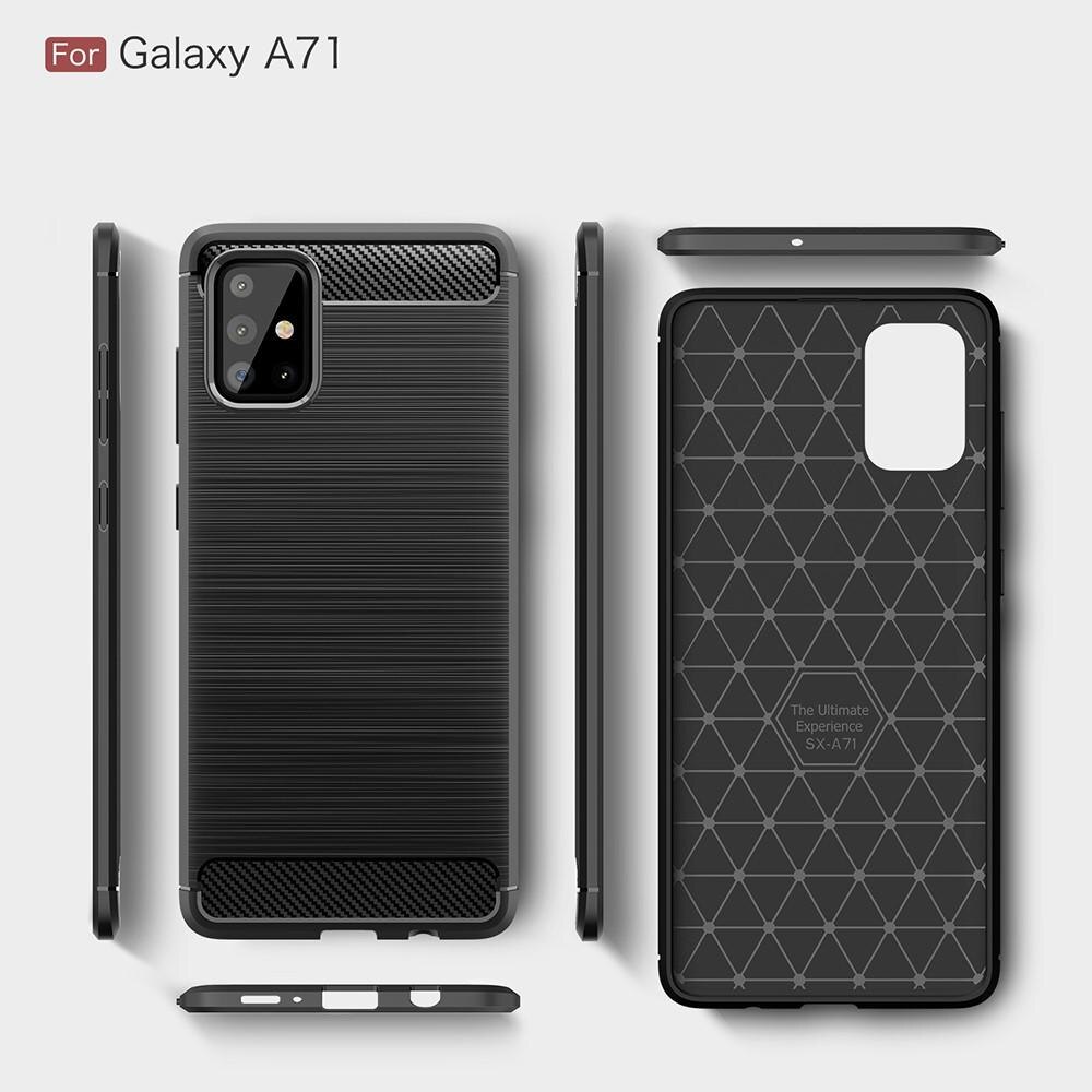 Coque TPU Brushed Samsung Galaxy A71, [FÄRG}