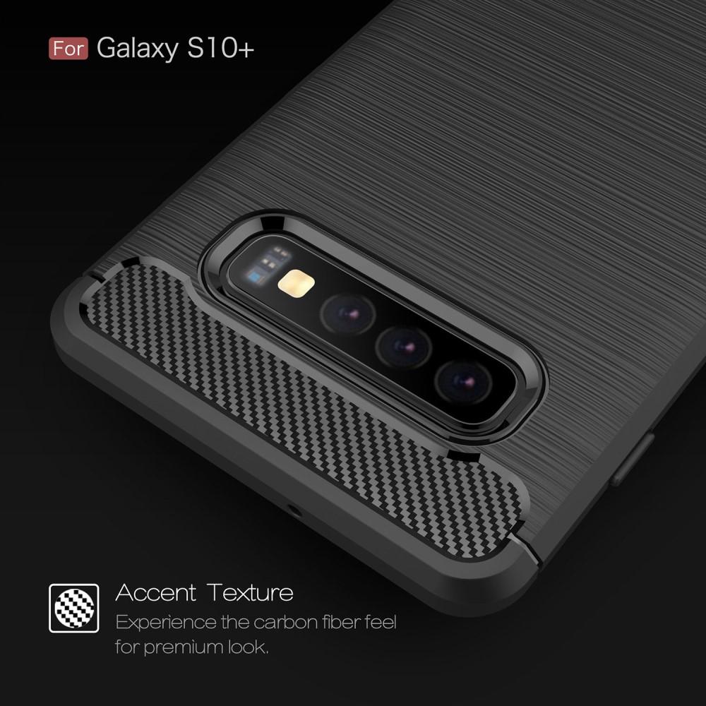 Coque Brushed TPU Case Samsung Galaxy S10 Plus Black