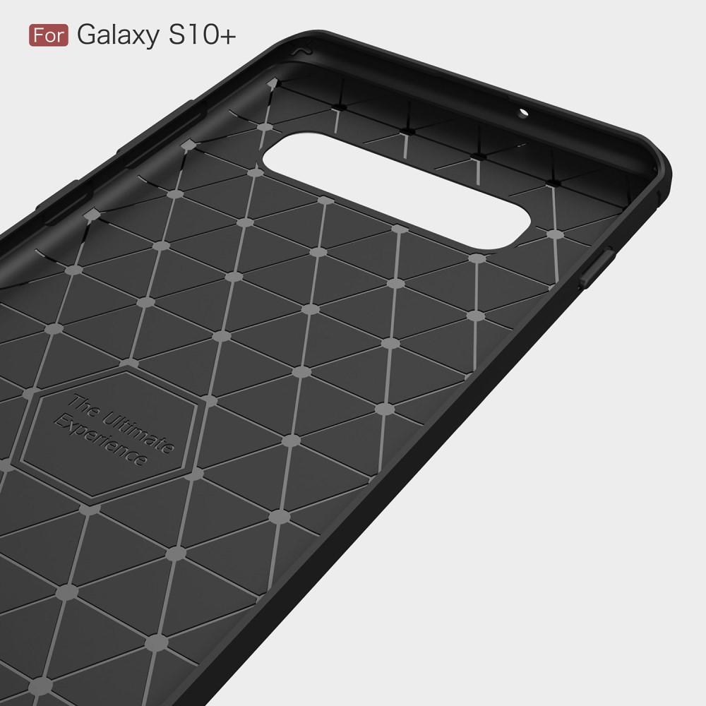 Coque Brushed TPU Case Samsung Galaxy S10 Plus Black