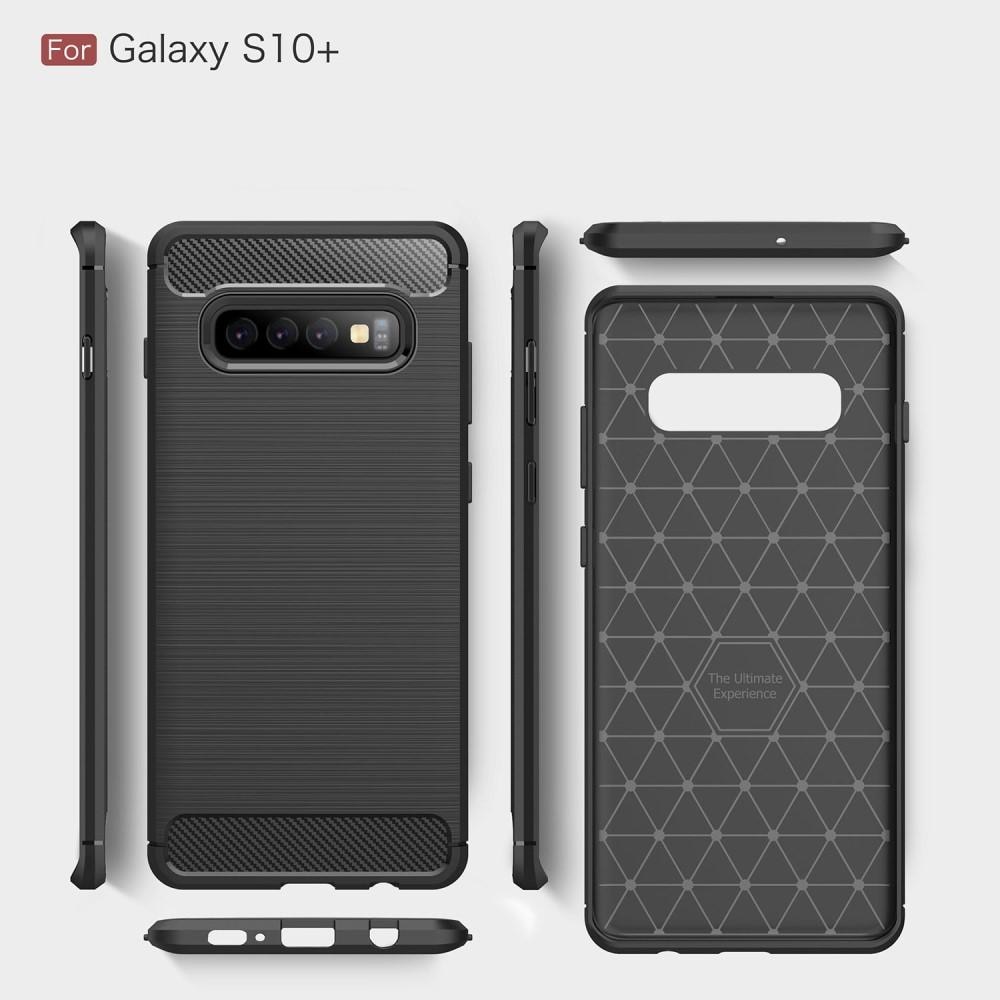 Coque Brushed TPU Case Samsung Galaxy S10 Plus Black