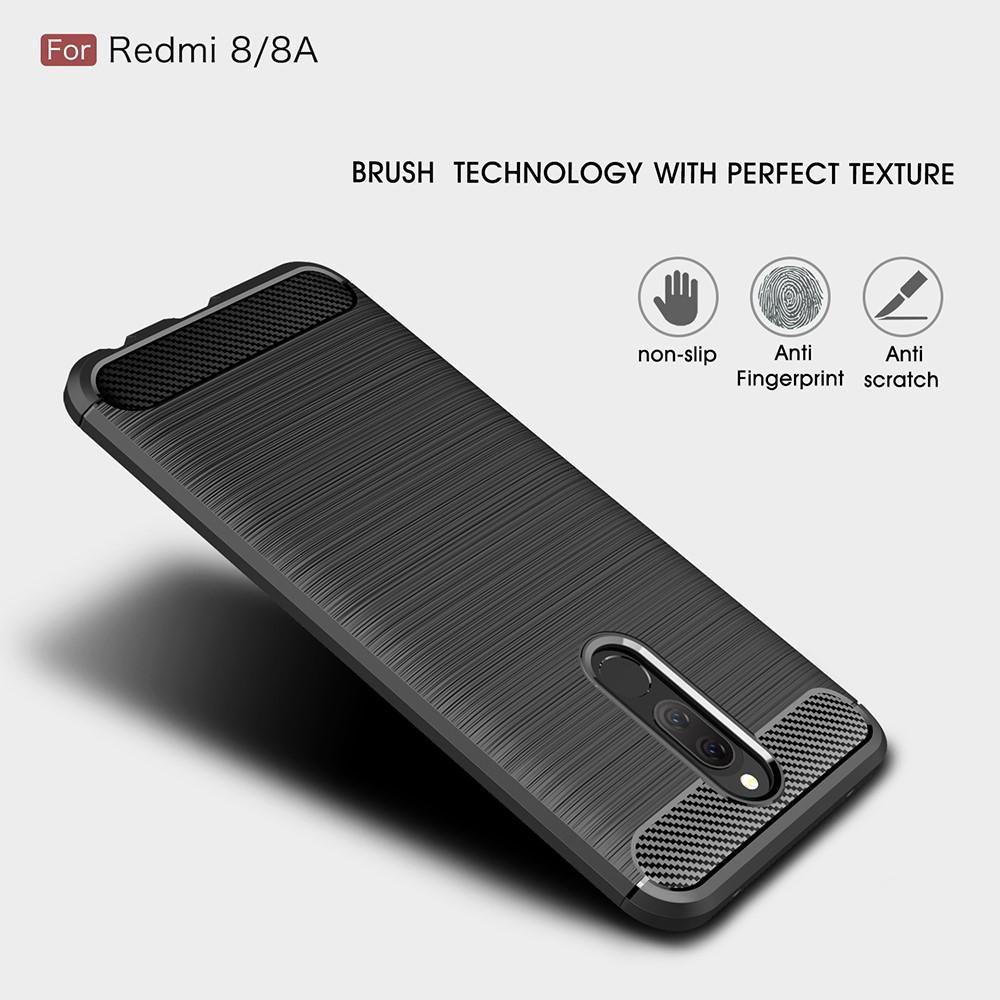 Coque Brushed TPU Case Xiaomi Redmi 8/8A Black