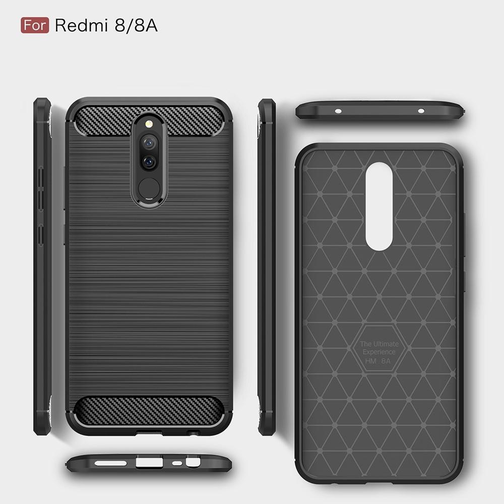 Coque Brushed TPU Case Xiaomi Redmi 8/8A Black
