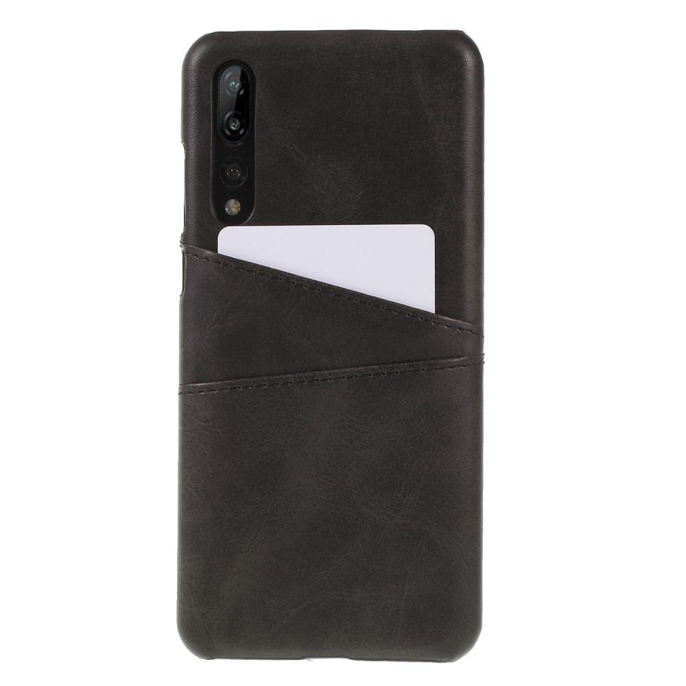 Coque Card Slots Huawei P20 Pro, Noir