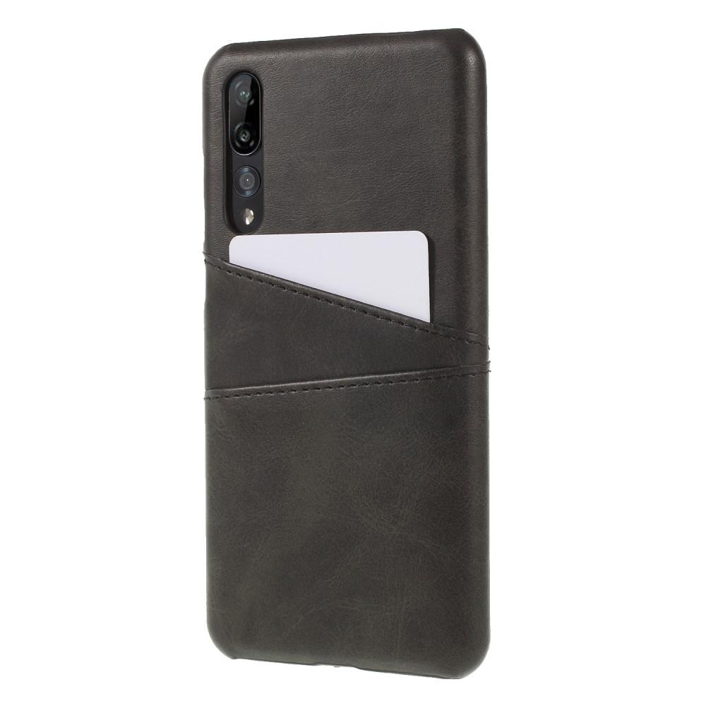 Coque Card Slots Huawei P20 Pro Black