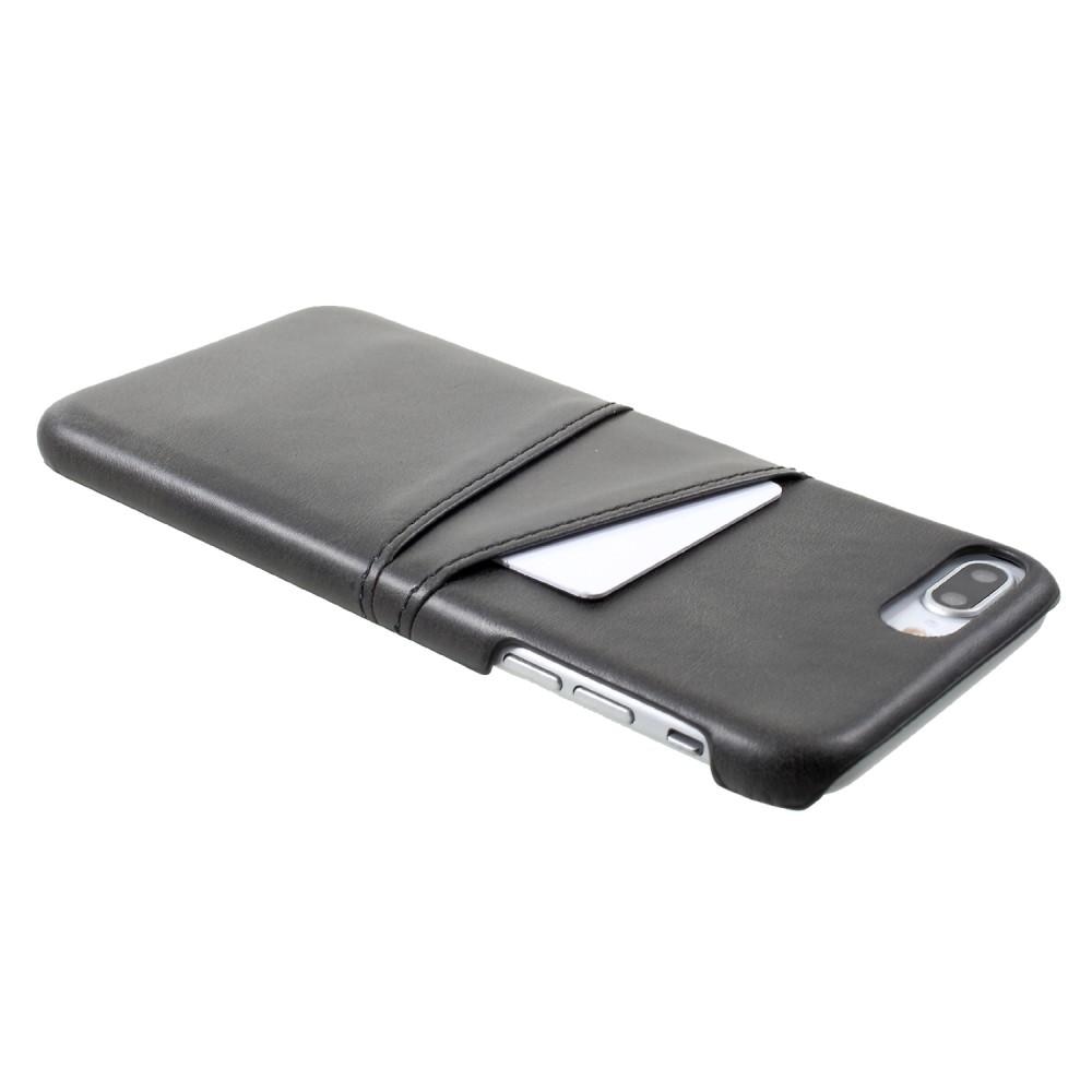 Coque Card Slots iPhone 7 Plus/iPhone 8 Plus, Noir