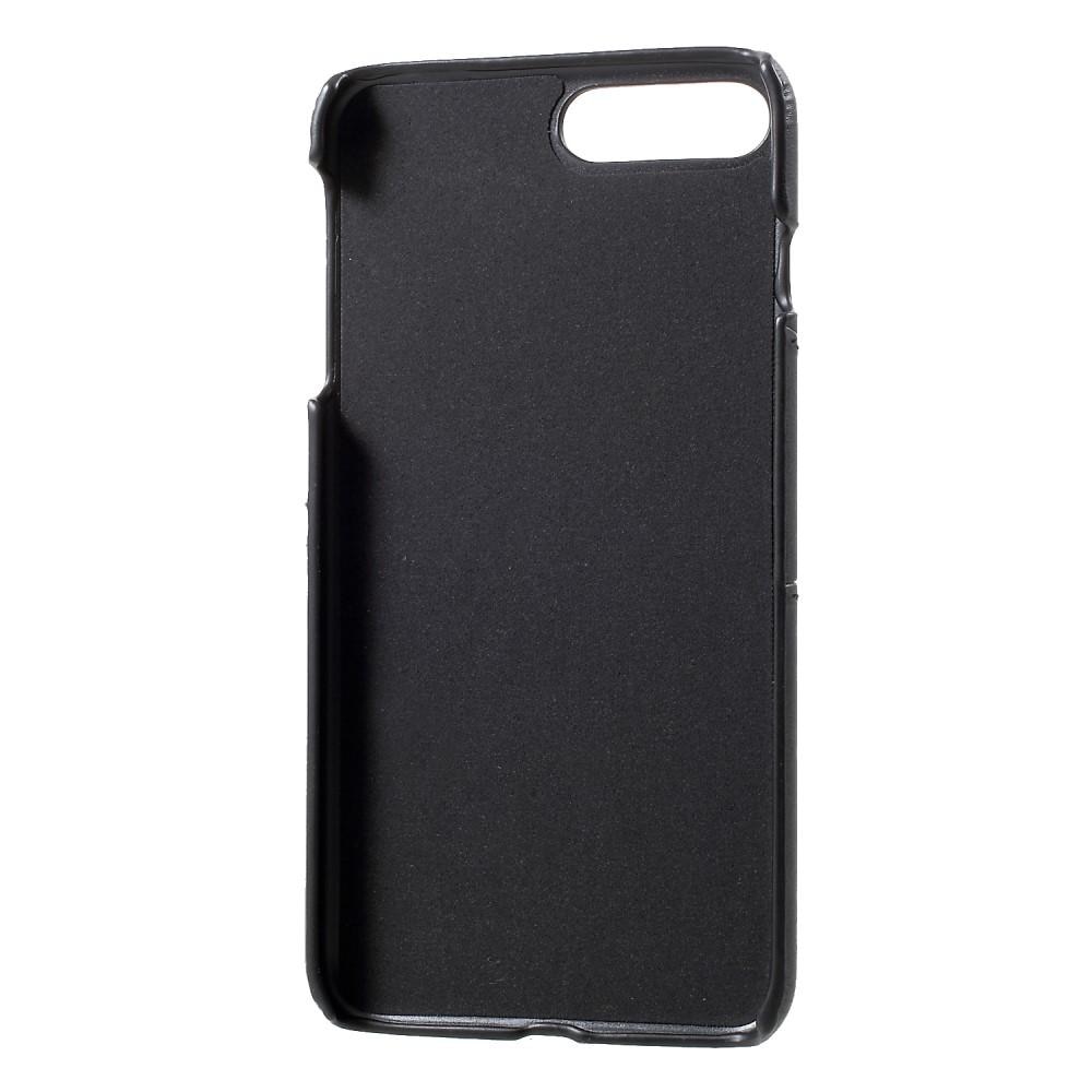 Coque Card Slots iPhone 7 Plus/iPhone 8 Plus, Noir