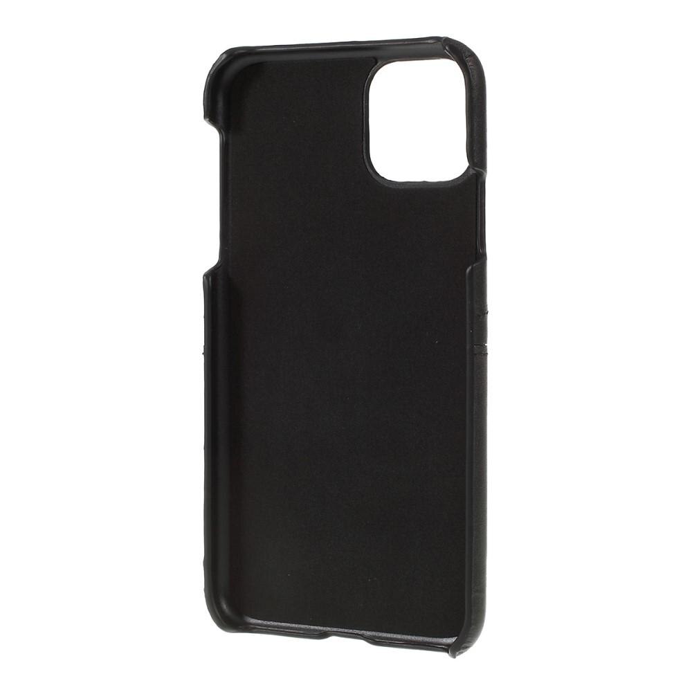 Coque Card Slots iPhone 11, Noir