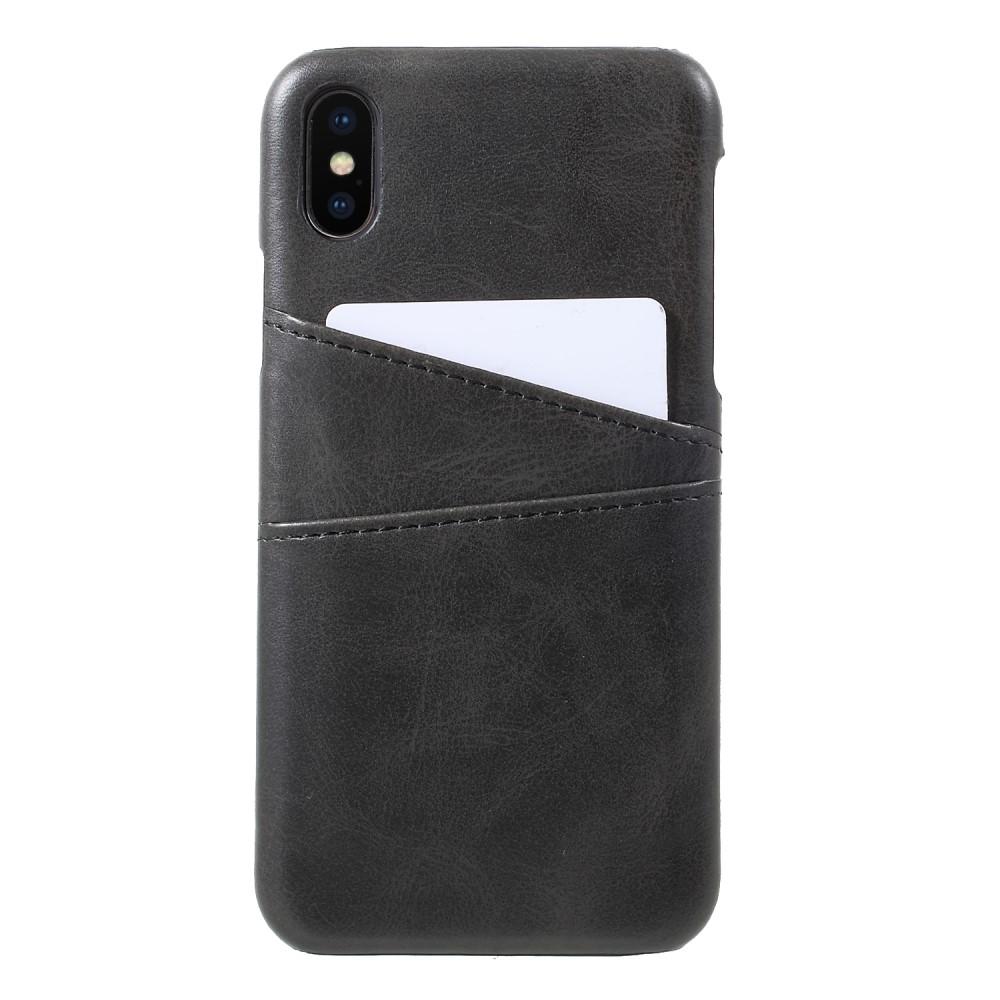 Coque Card Slots iPhone X/XS Black