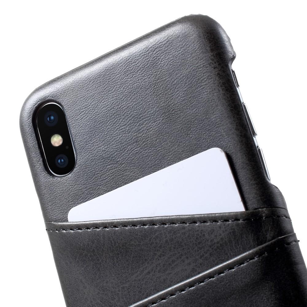 Coque Card Slots iPhone X/XS Black