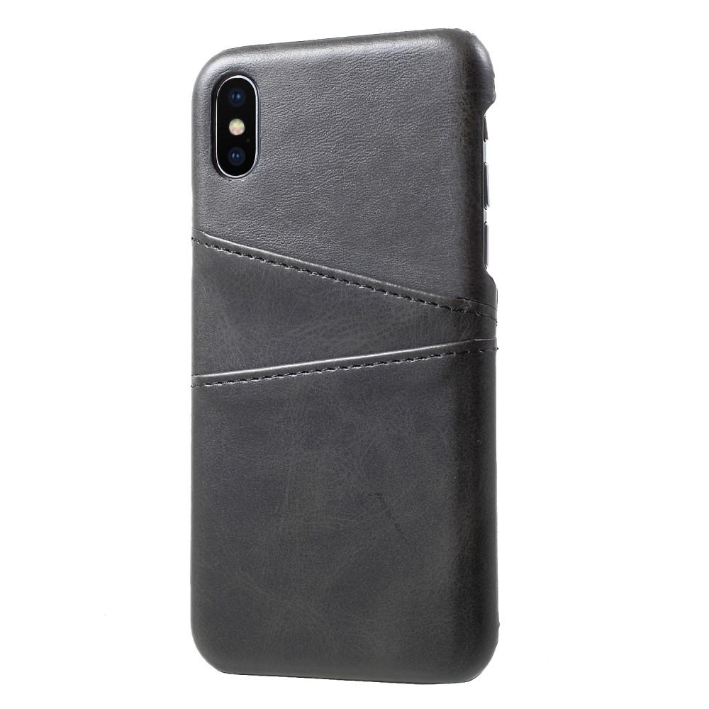 Coque Card Slots iPhone X/XS Black