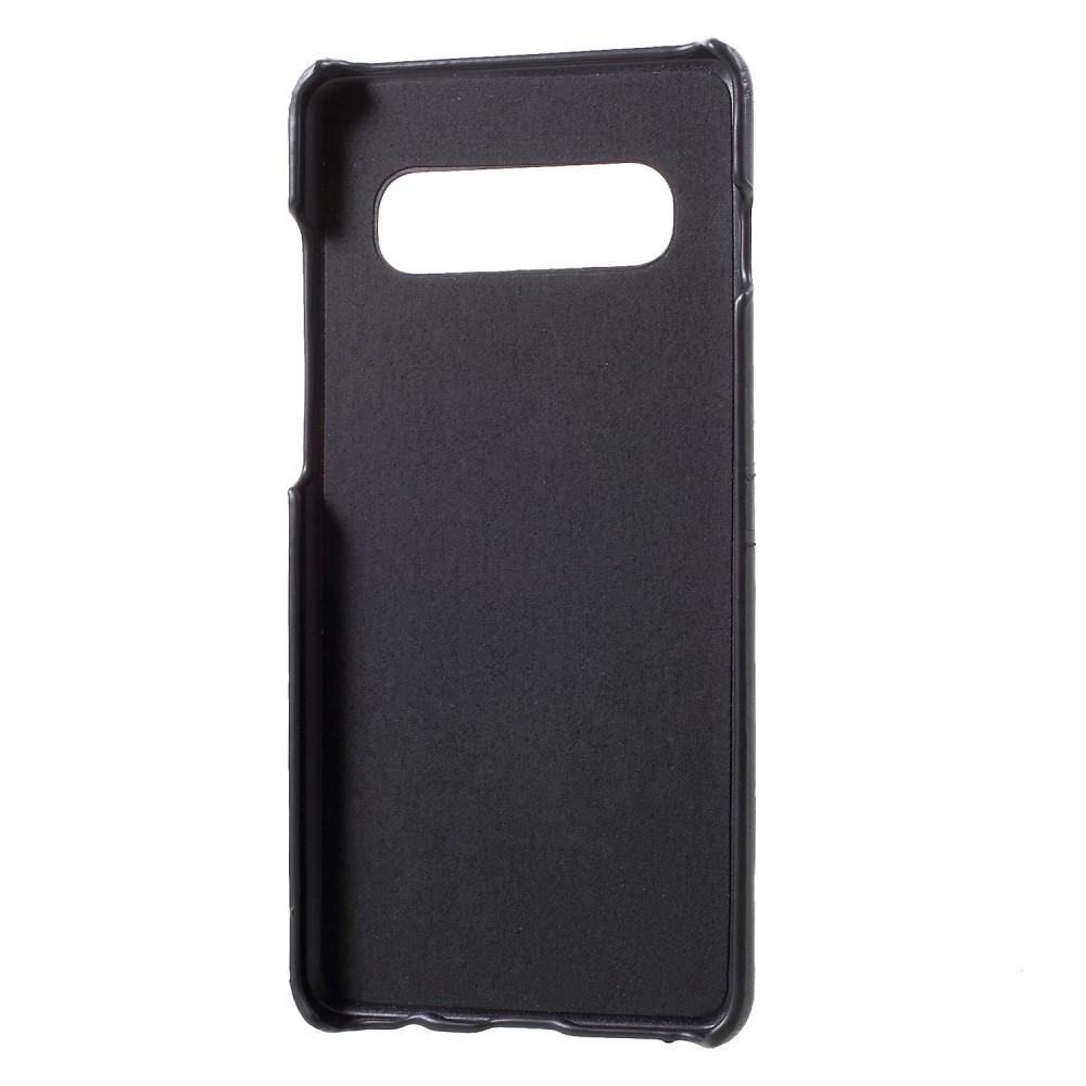 Coque Card Slots Samsung Galaxy S10, Noir