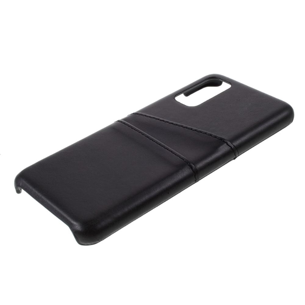 Coque Card Slots Samsung Galaxy S20, Noir