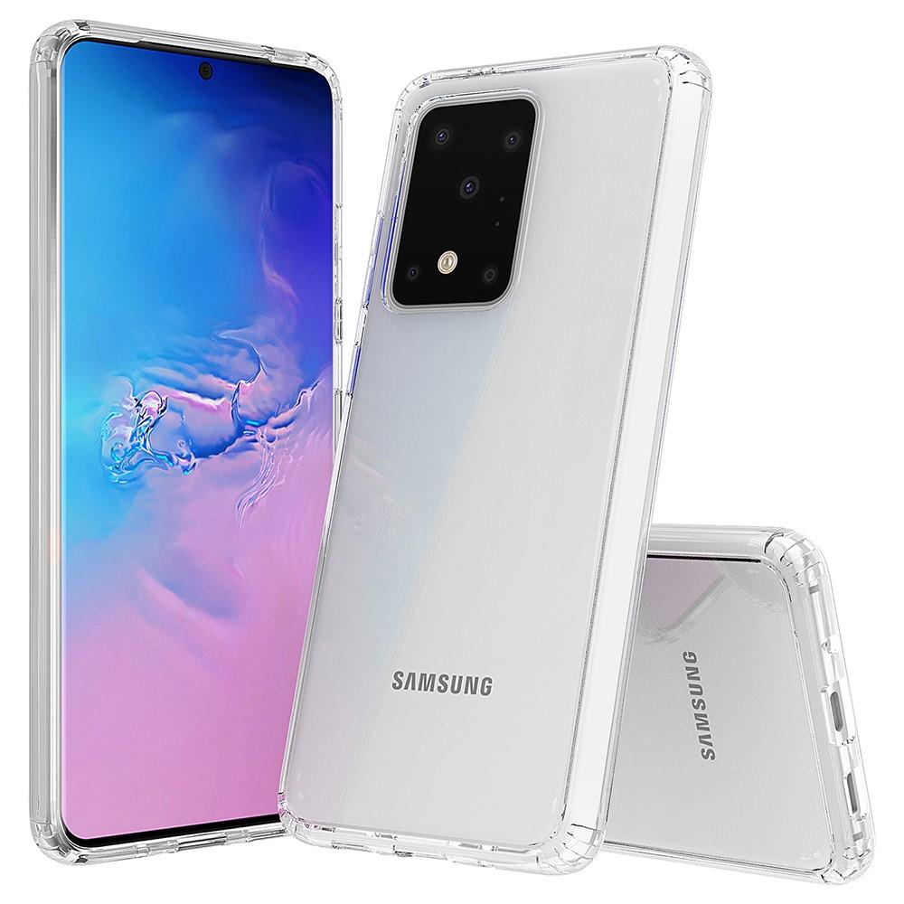 Coque hybride Crystal Hybrid pour Samsung Galaxy S20 Ultra, transparent
