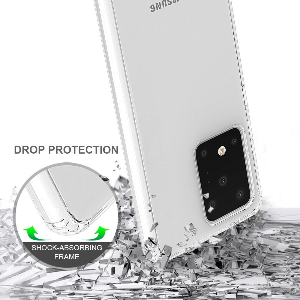 Coque hybride Crystal Hybrid pour Samsung Galaxy S20 Ultra, transparent