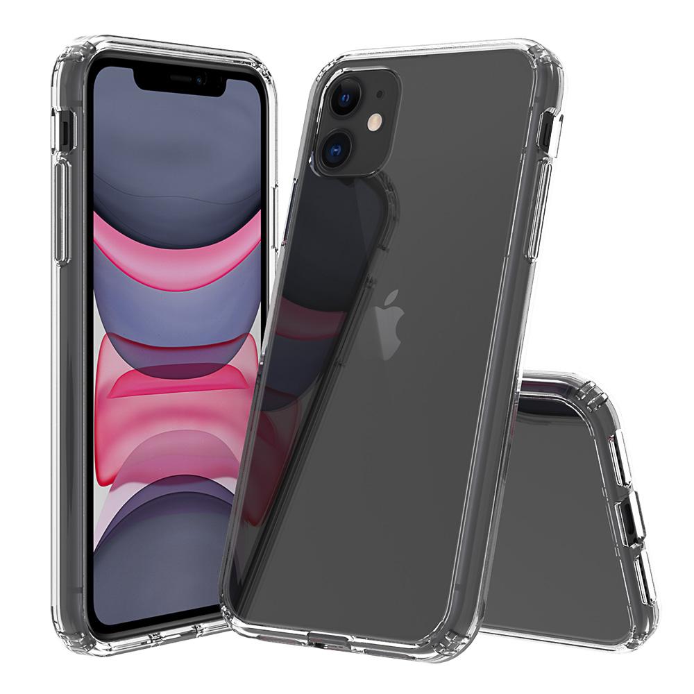 Coque hybride Crystal Hybrid pour iPhone 11, transparent