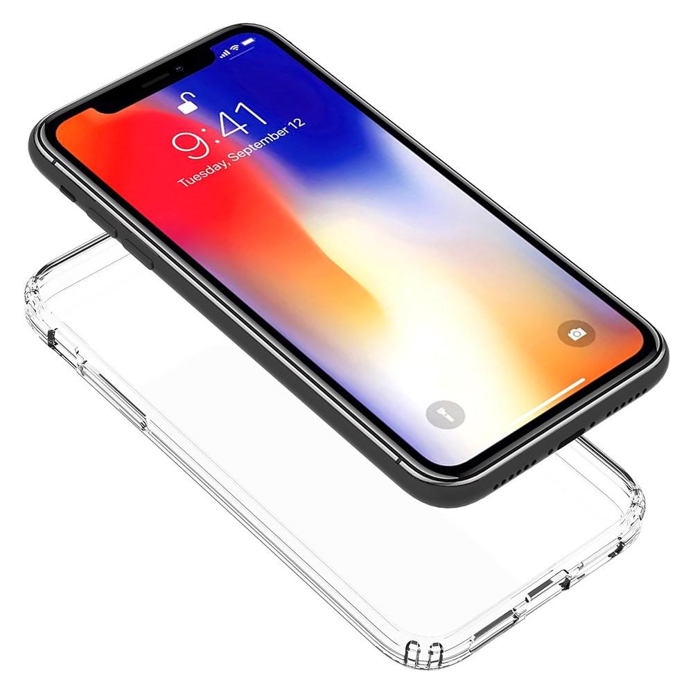 Coque hybride Crystal Hybrid pour iPhone Xr, transparent