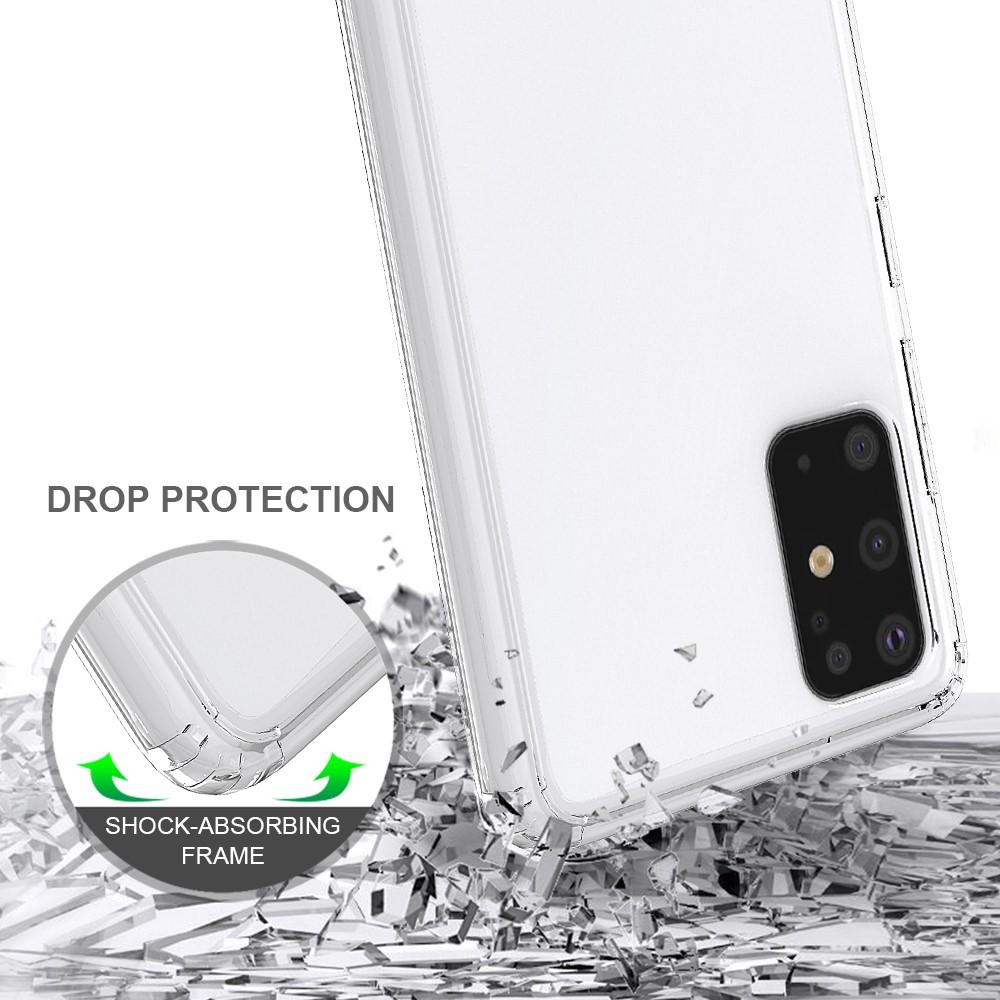 Coque hybride Crystal Hybrid pour Samsung Galaxy S20 Plus, transparent