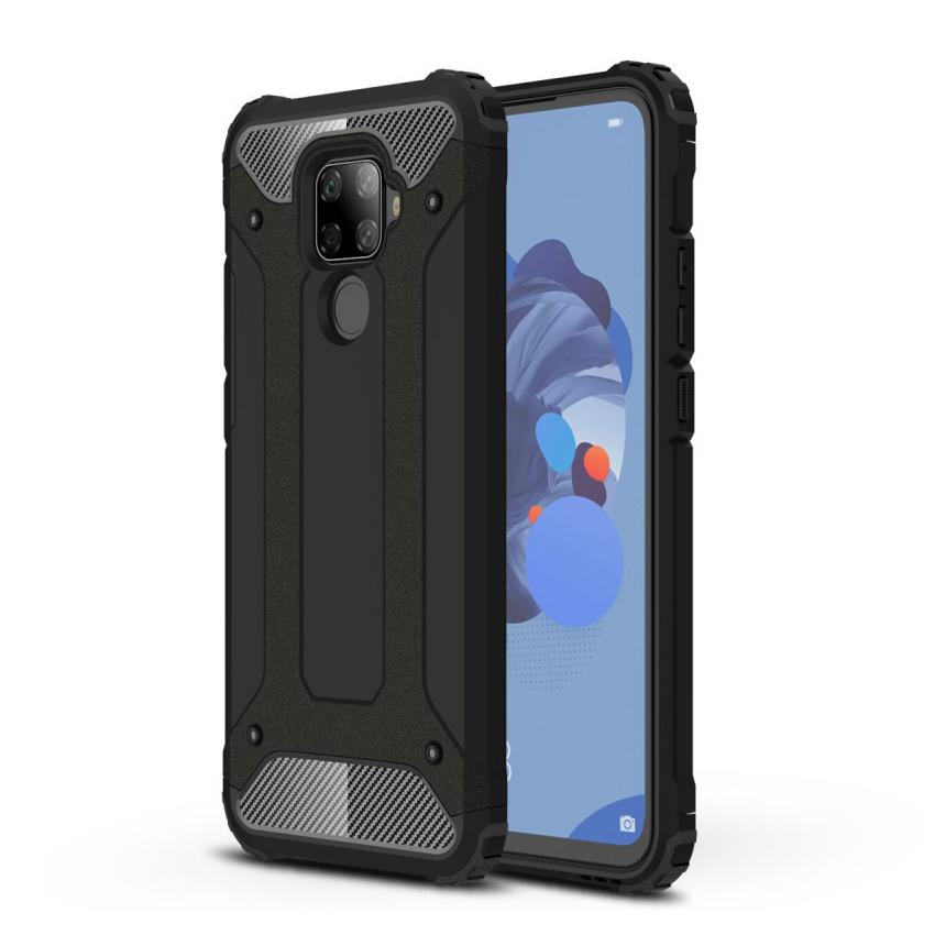 Coque Hybride Tough Huawei Mate 30 Lite Noir