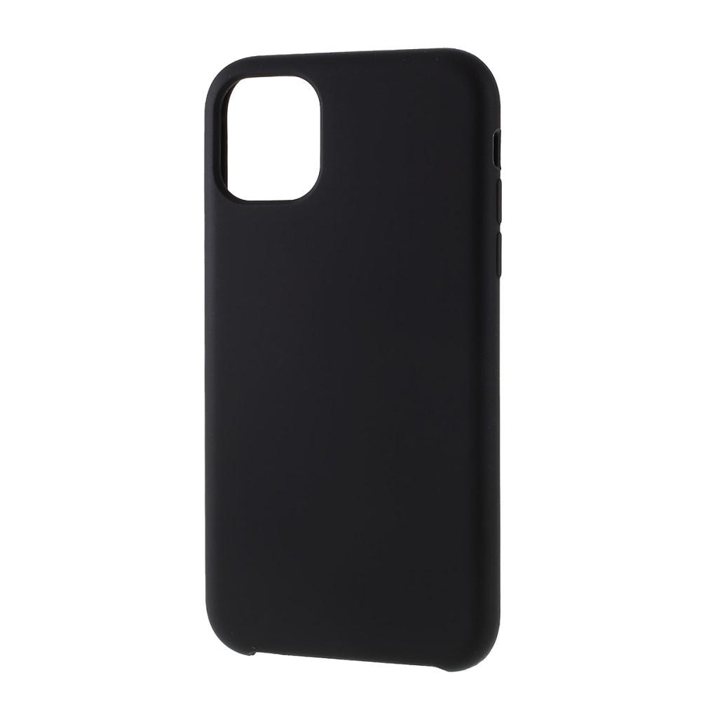 Coque Liquid Silicone iPhone 11 Black