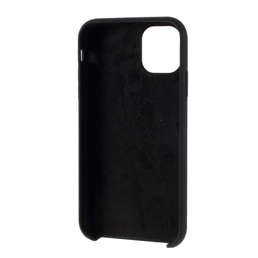 Coque Liquid Silicone iPhone 11 Black